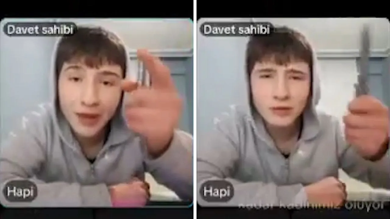 Tiktok'ta bir rezalet daha! "Türbanlı annenizin kafasını keserim"