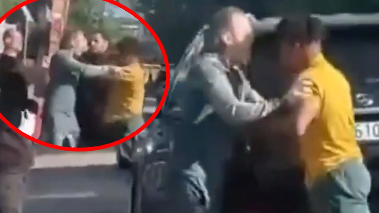 Yıldız futbolcu taraftarla birbirine girdi: Yumruk yumruğa kavga!