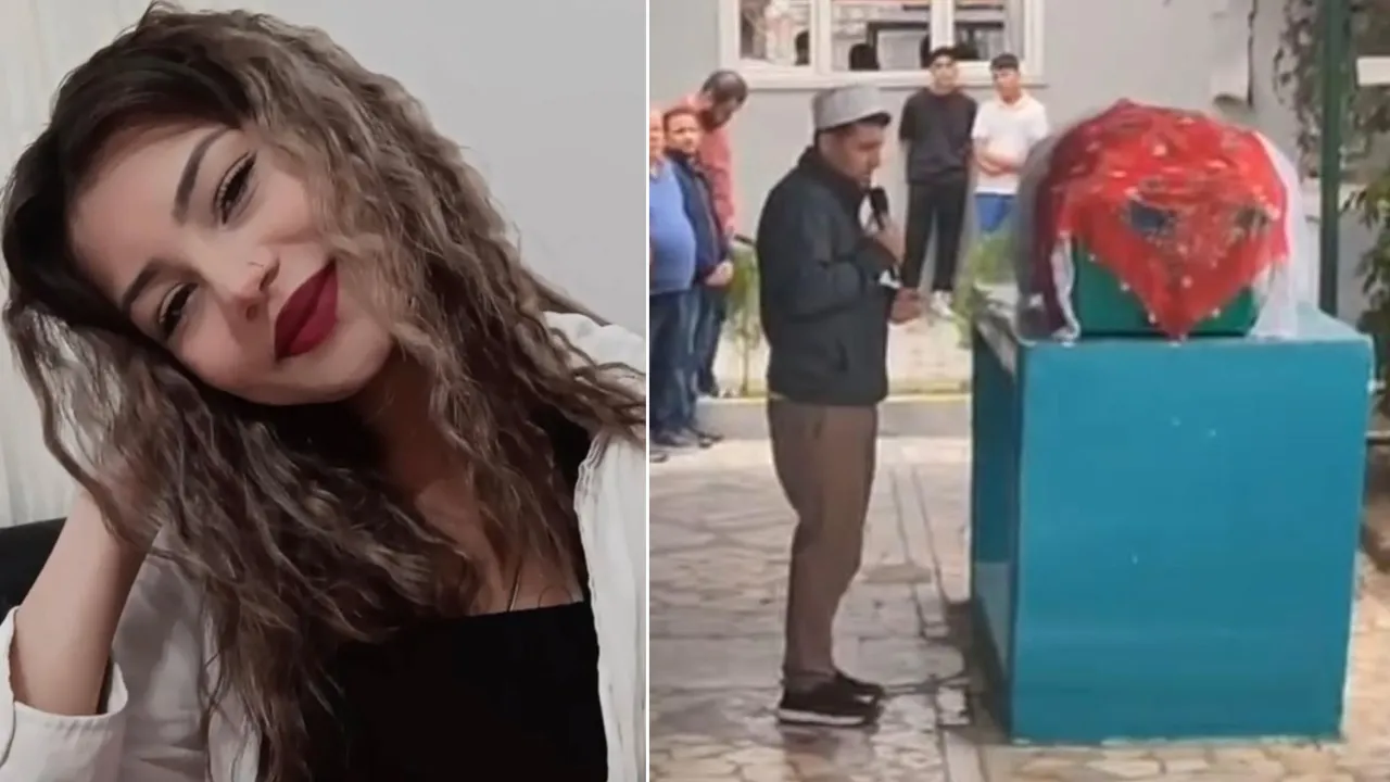 Feci kazada hayatını kaybetti! Tabutuna gelinlik ve duvak konuldu