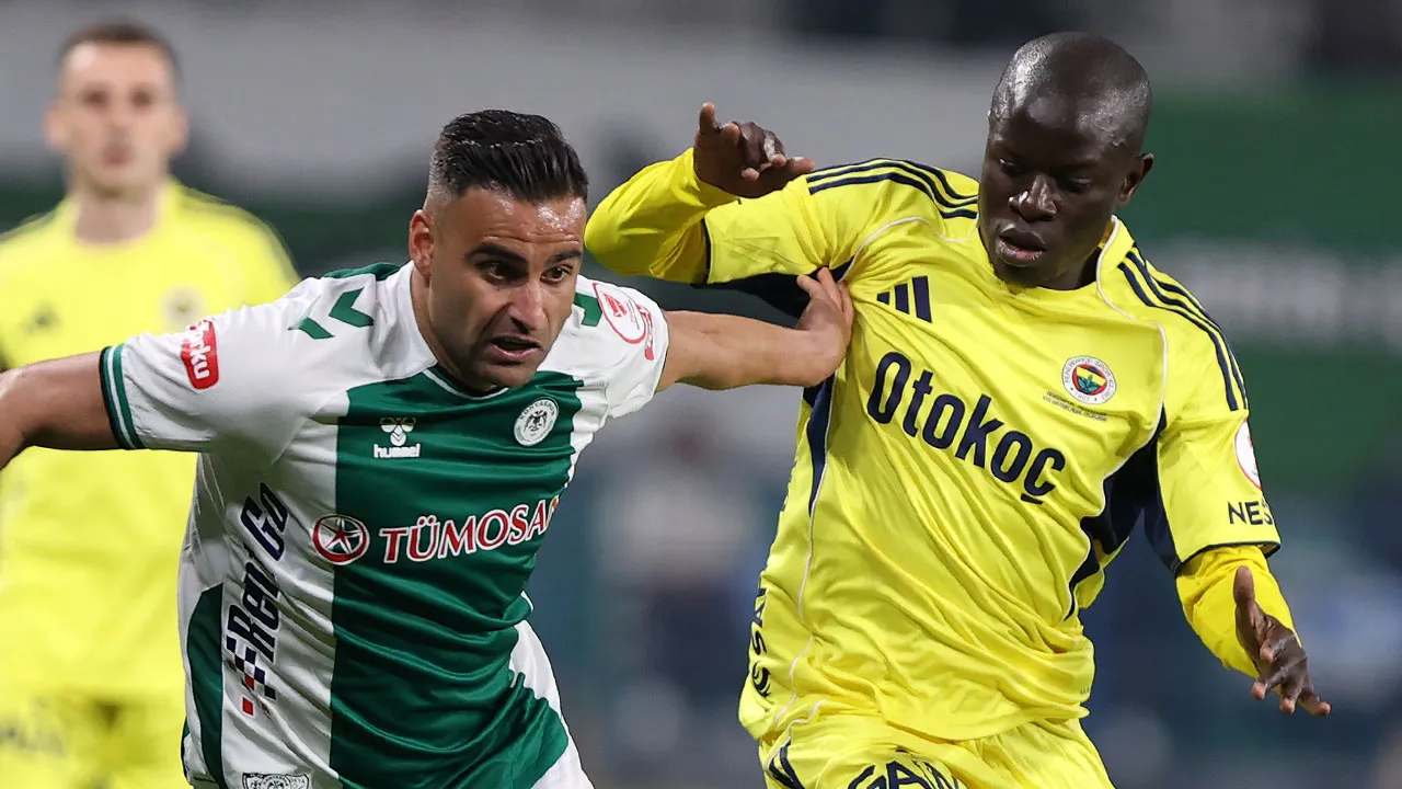 Fenerbahçe, Türkiye Kupası'na havlu attı: Konyaspor, 120+2'de turladı