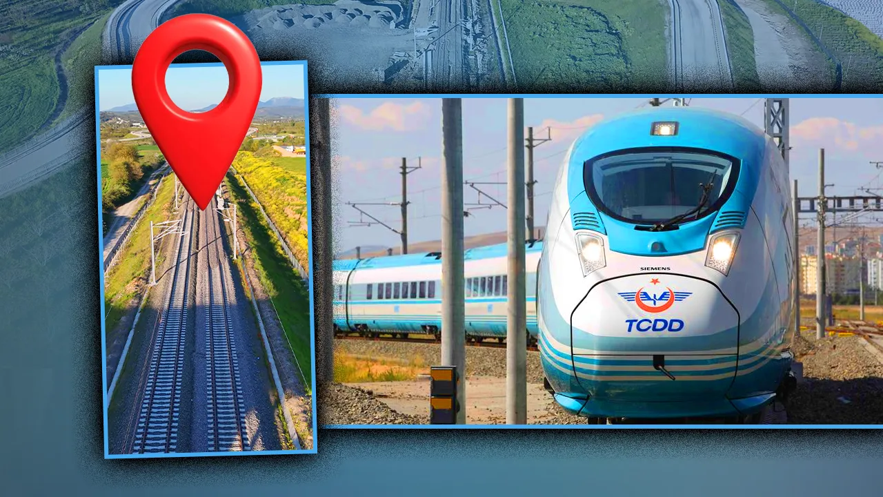 İki ili birbirine bağlayacak hızlı tren projesi! 5 saatlik yol 2 saat 15 dakikaya düşecek, Bursa- Ankara hattı için geri sayım başladı 