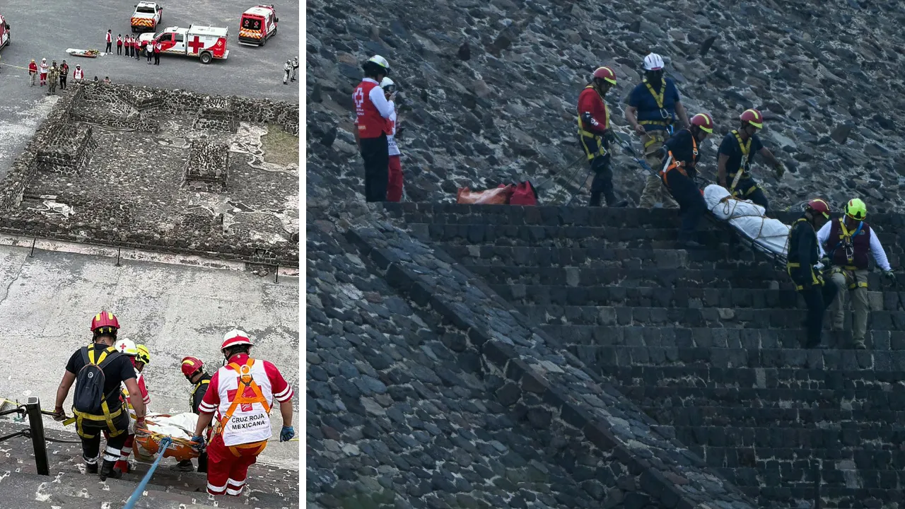 Meksika'nın ünlü antik kenti kana bulandı! Piramiti gezen turistlere silahlı saldırı: Ölü ve yaralılar var