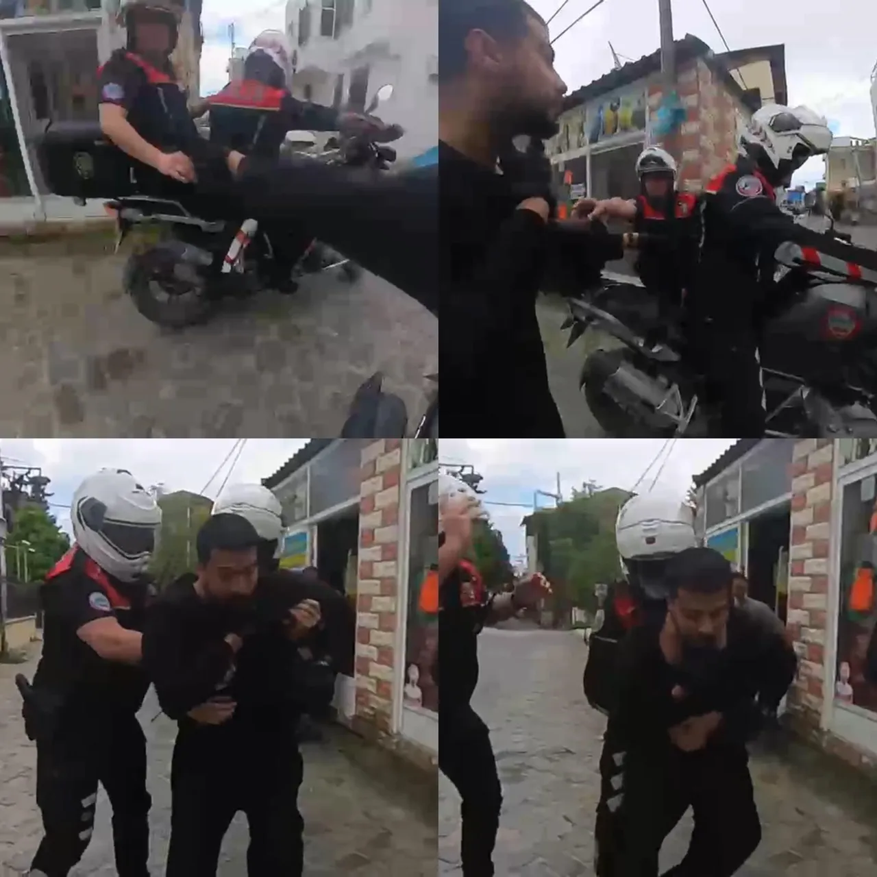 Nefessiz kalan gence kritik müdahale: Polis hayatını kurtardı