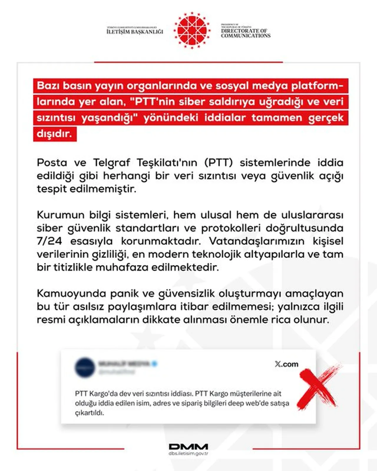 PTT hacklendi mi? Milyonlarca kişinin verileri çalındı mı? İddialara yanıt geldi