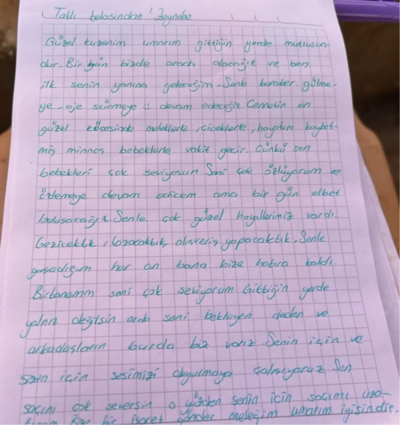 Saldırıda ölen öğrenciler için kabirde hüzünlü mesajlar: Melek olan arkadaşlarına sarıl!