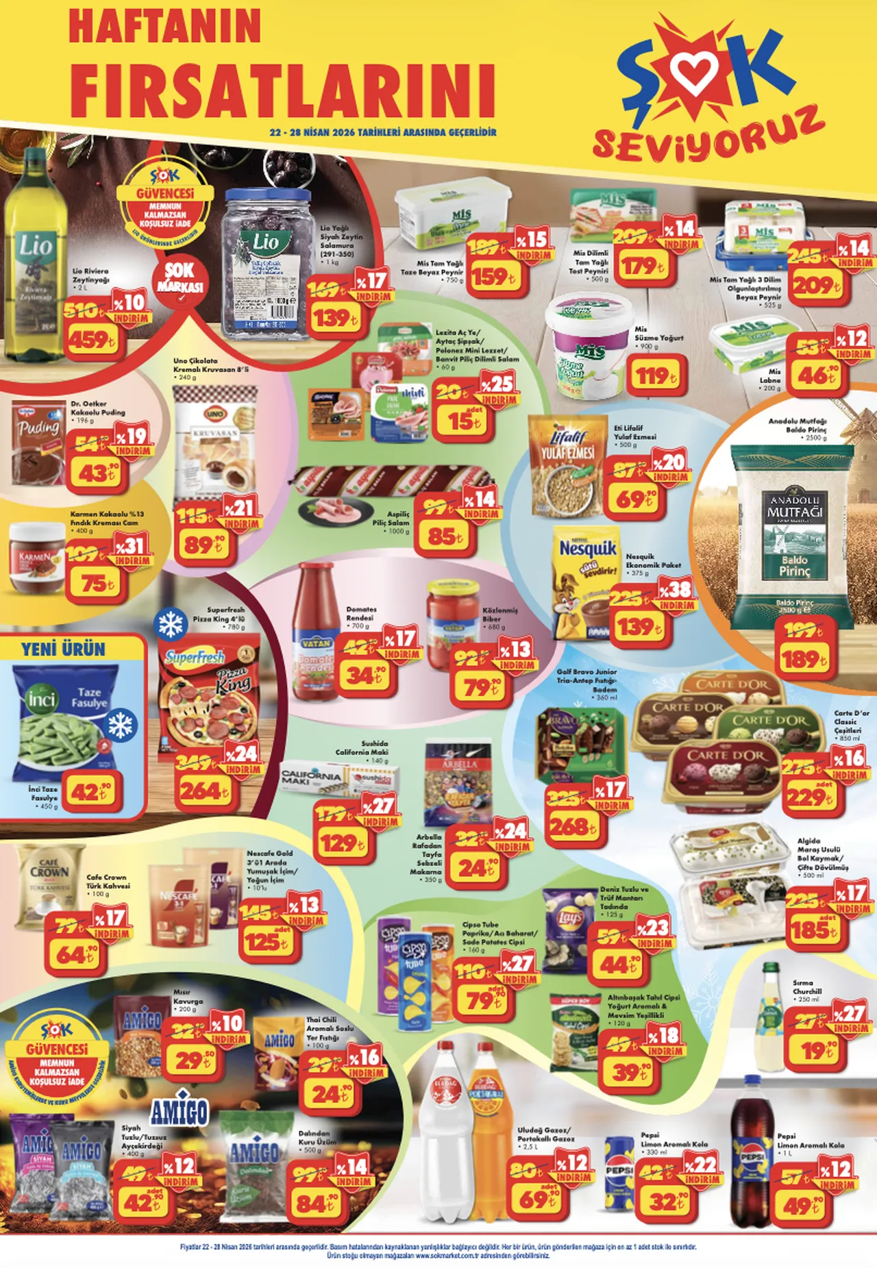 ŞOK aktüel 22-28 Nisan 2026! iPhone 17, akıllı saat, Playstation 5, drone, Samsung tablet ŞOK Markette!