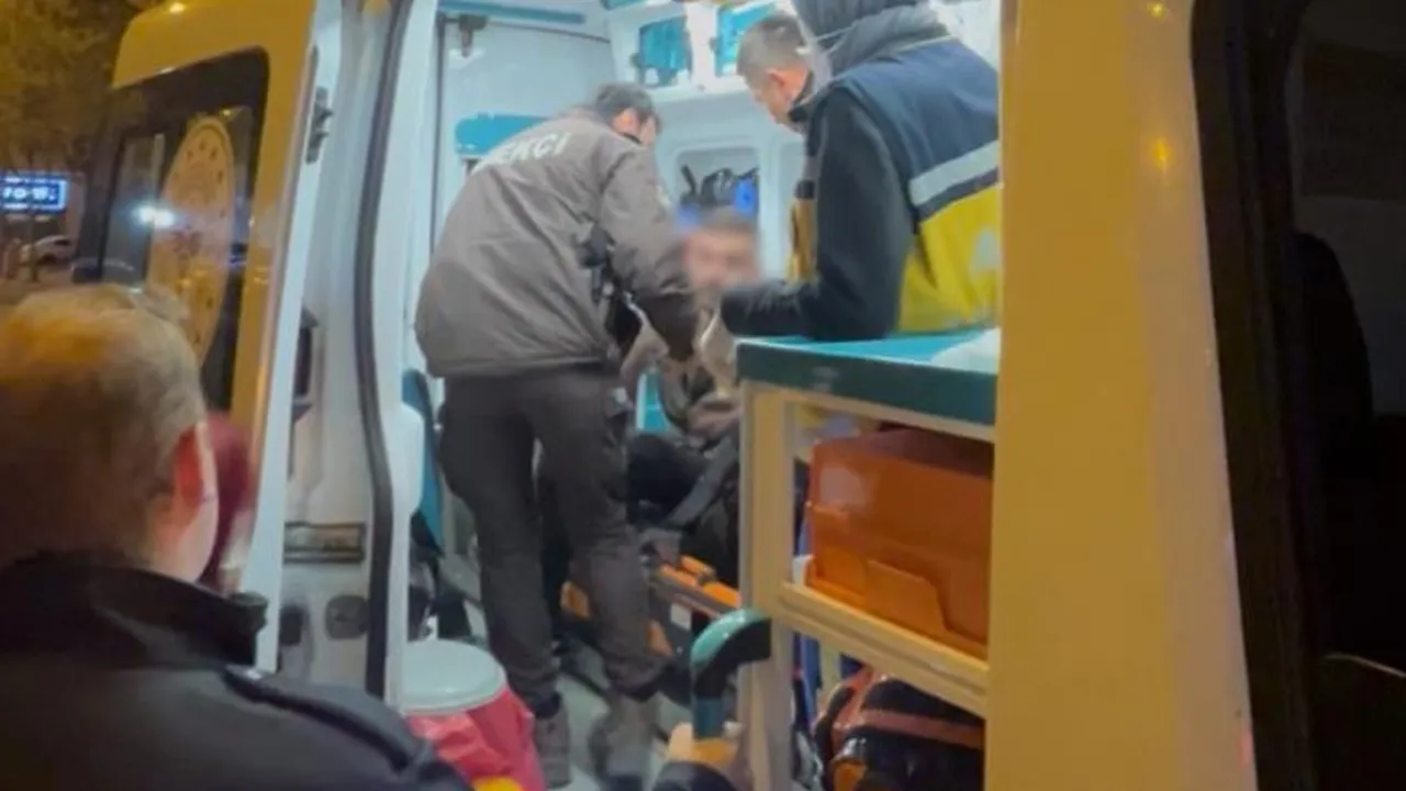 Taksiciye kızan yaya sinir küpüne döndü