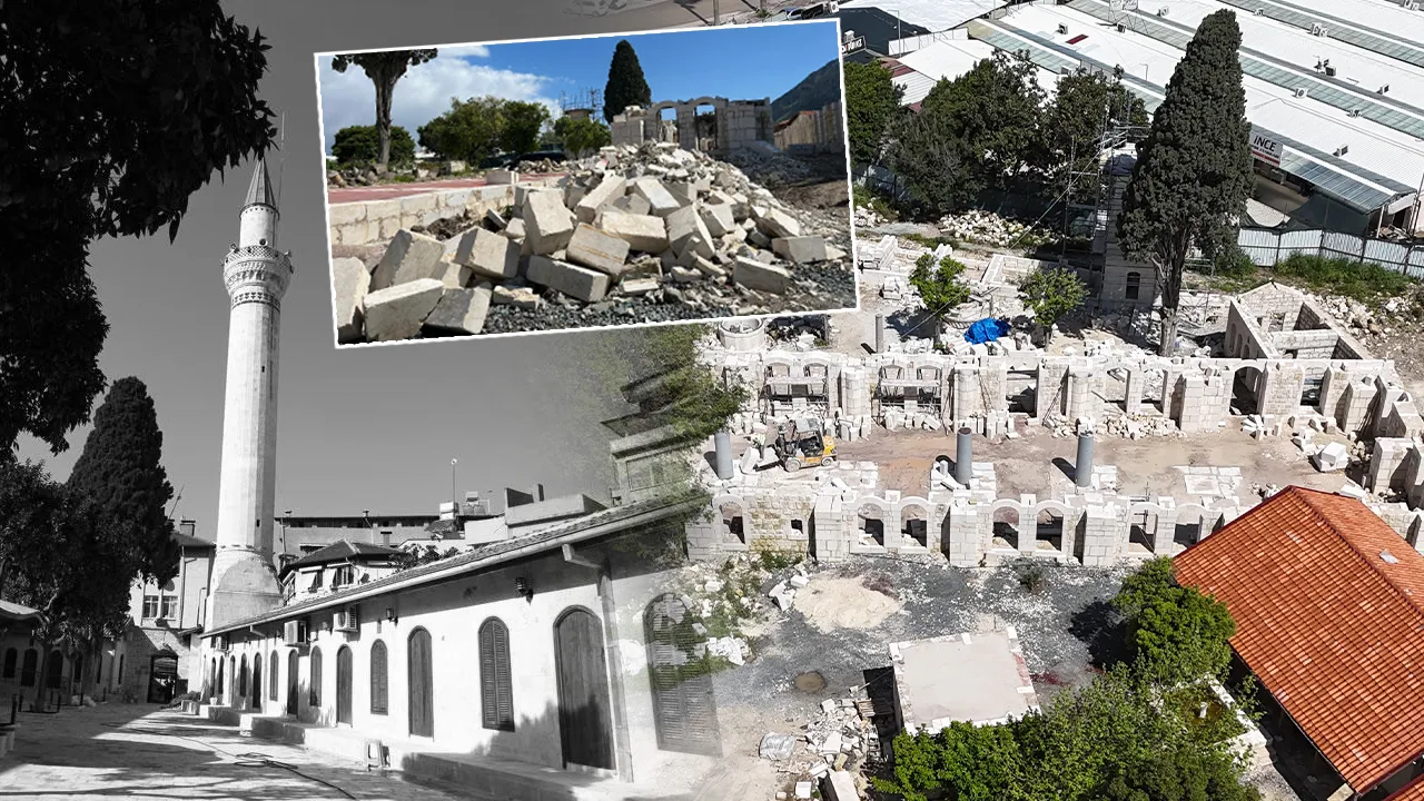 Tarihi yapıda endişe devam ediyor! 750 yıllık Antakya Ulu Camii açılacağı günü bekliyor 
