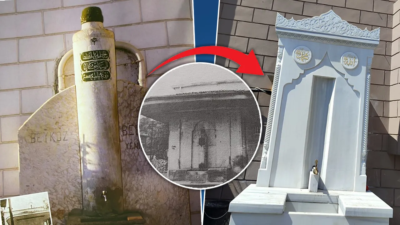 300 yıllık tarihi çeşmede skandal 