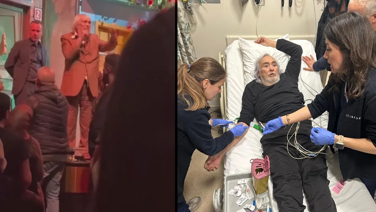 Gırgıriye müzikalinde kaos! Seyirciyle tartışan Müjdat Gezen hastanelik oldu