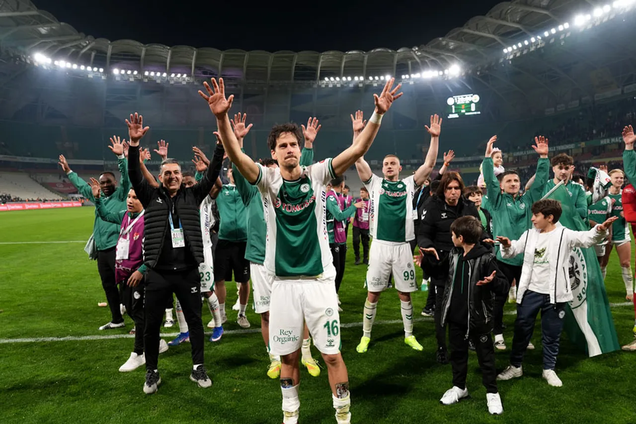 Konyaspor'un tur sevinci