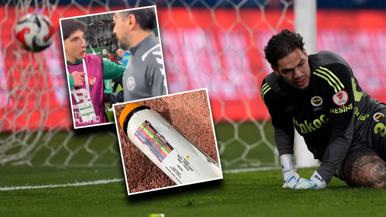 Konya'da top toplayıcı, Ederson'un penaltı notlarını aldı: İlhan Palut şaştı kaldı
