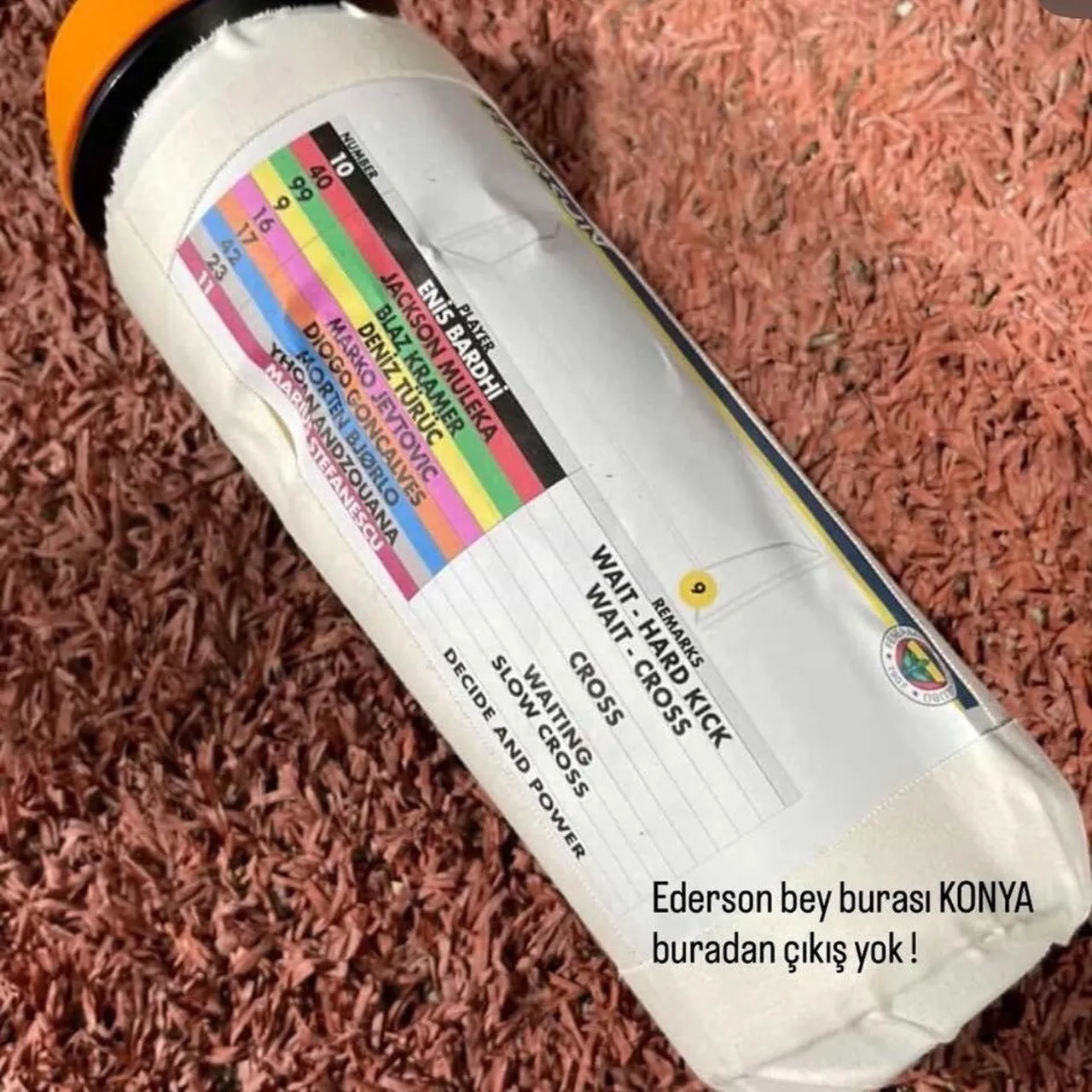 Konya'da top toplayıcı, Ederson'un penaltı notlarını aldı: İlhan Palut şaştı kaldı