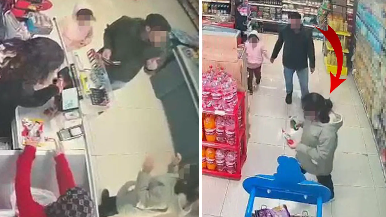 Markette çocuğu tekme tokat dövmüştü! Babası olduğu ortaya çıktı