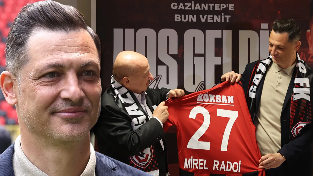 Mirel Radoi, Gaziantep FK ile imzaladı: Lucescu ve Hagi sözleri 