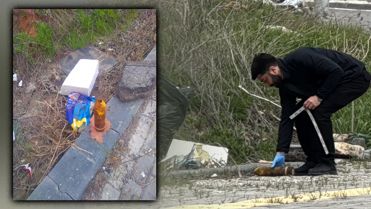 Sivas'ta çöpte bulundu! Görür görmez polisi aradılar: Bilinmeyen cisim havan mermisi çıktı 
