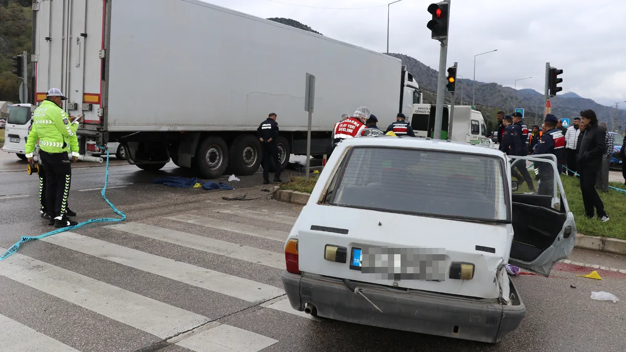 Amasya'da acı kaza: 10 aylık bebek can verdi