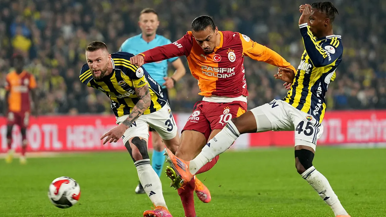 Galatasaray-Fenerbahçe derbisinin hakemi belli oldu