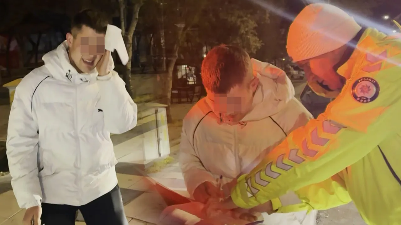 Polisten kaçtı, cezayı görünce ağladı: 