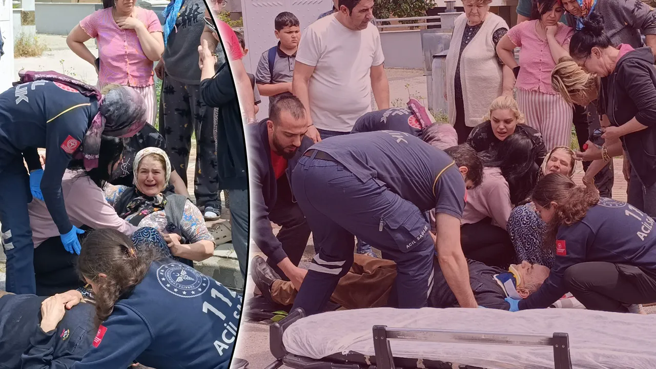 Yürek sızlatan olay! Görme engelli adama servis çarptı, eşini gören yaşlı kadın bayıldı 