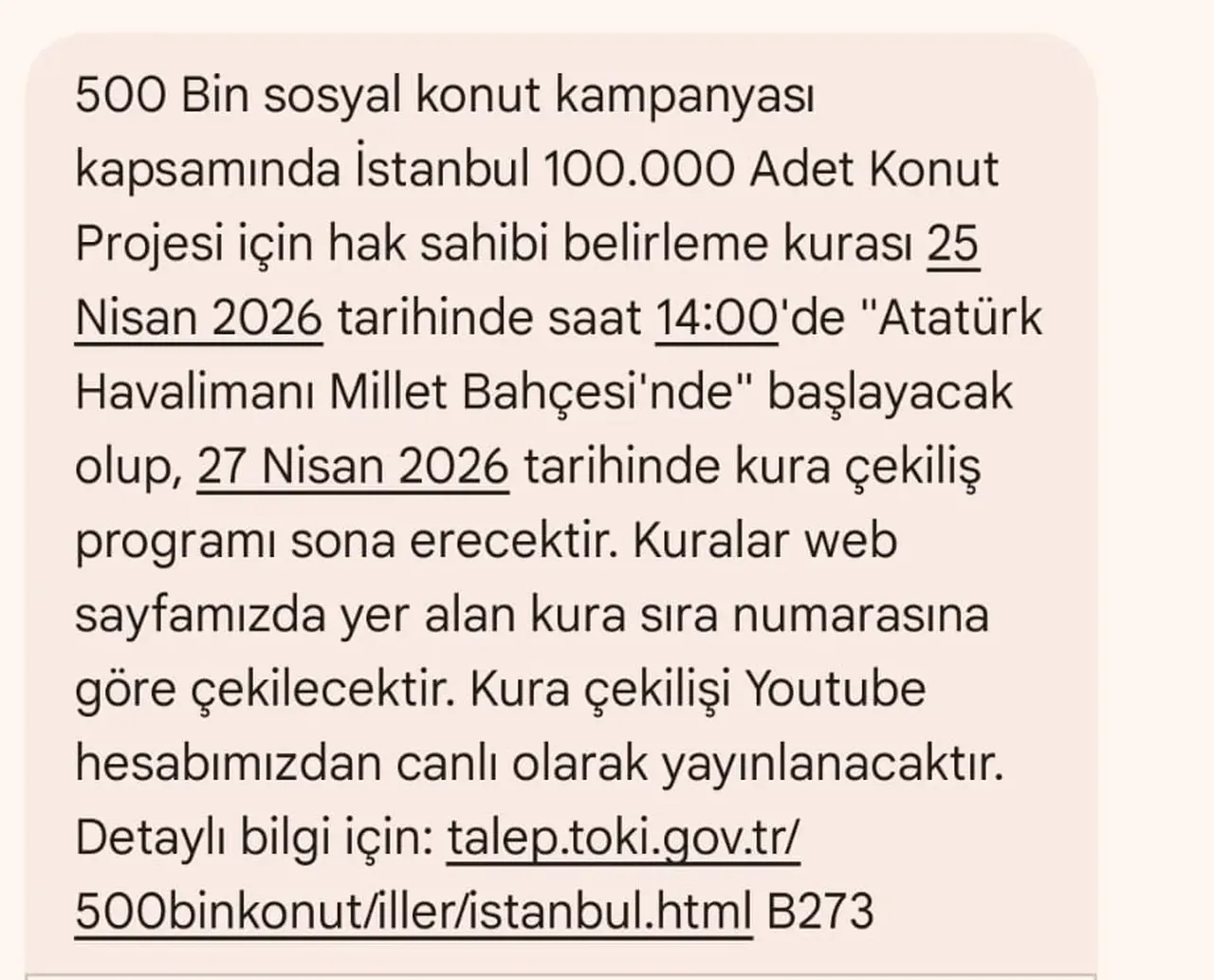 Açıklandı! İstanbul TOKİ kura çekilişi ne zaman, saat kaçta ve nerede?