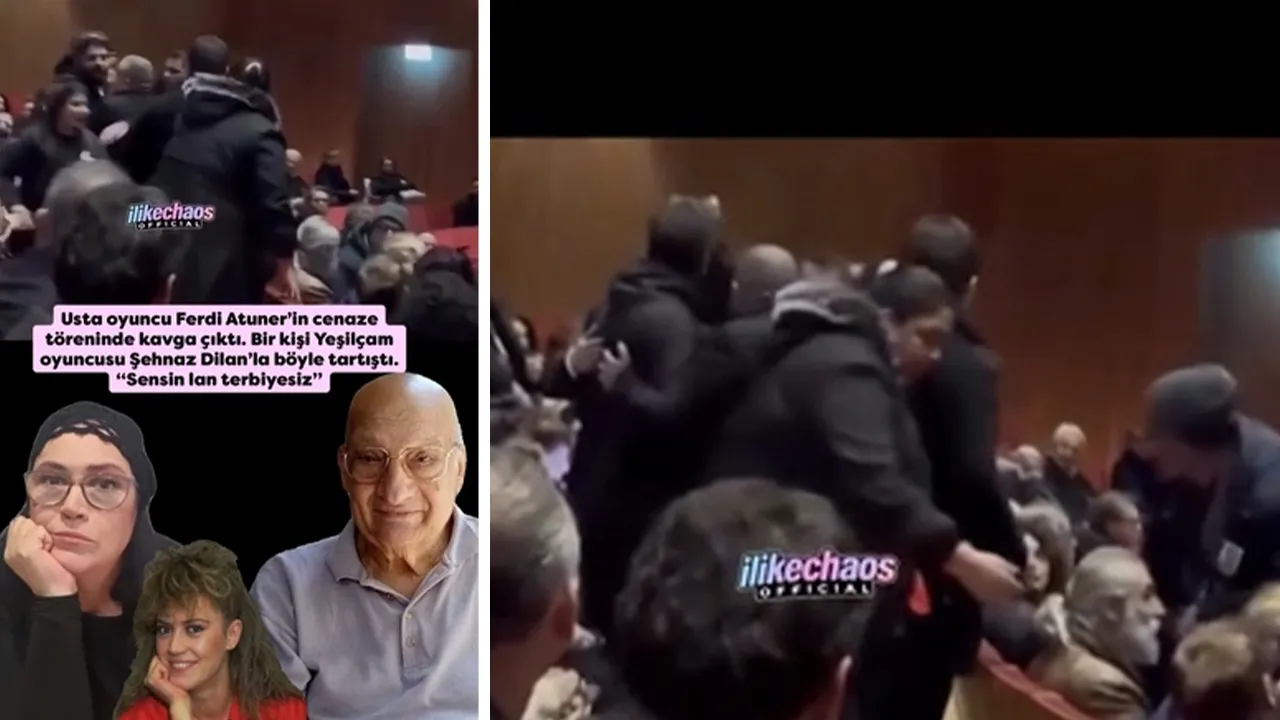 Ferdi Altuner’in cenaze töreninde kriz! Damadı ile ünlü oyuncu birbirine girdi