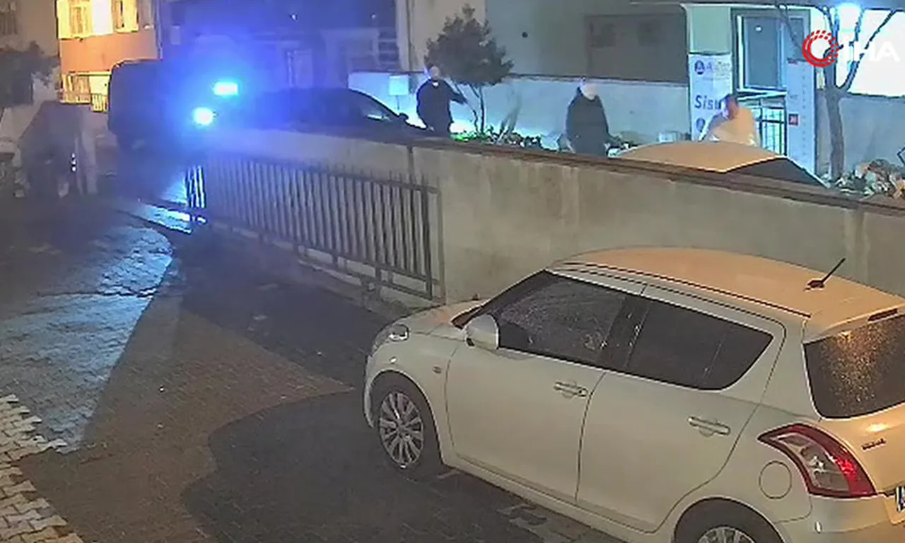 Olay anından görüntüler...