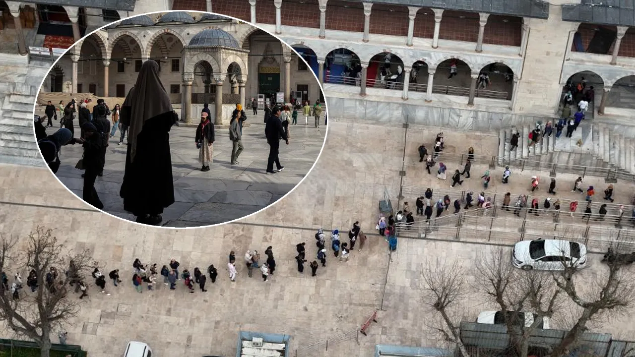 Restorasyon tamamlandı! Sultanahmet Camii doldu taştı