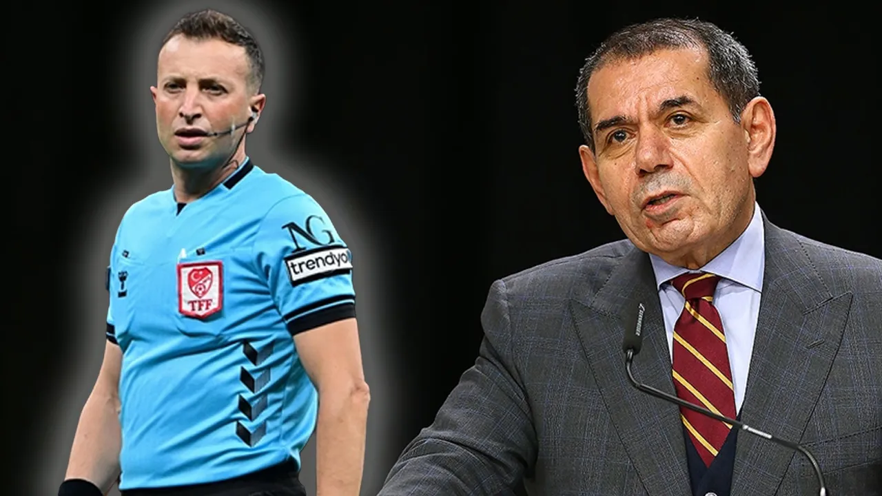 Dursun Özbek'ten derbi hakemine sert tepki: Bu maça göre değil, FIFA kokartı yok