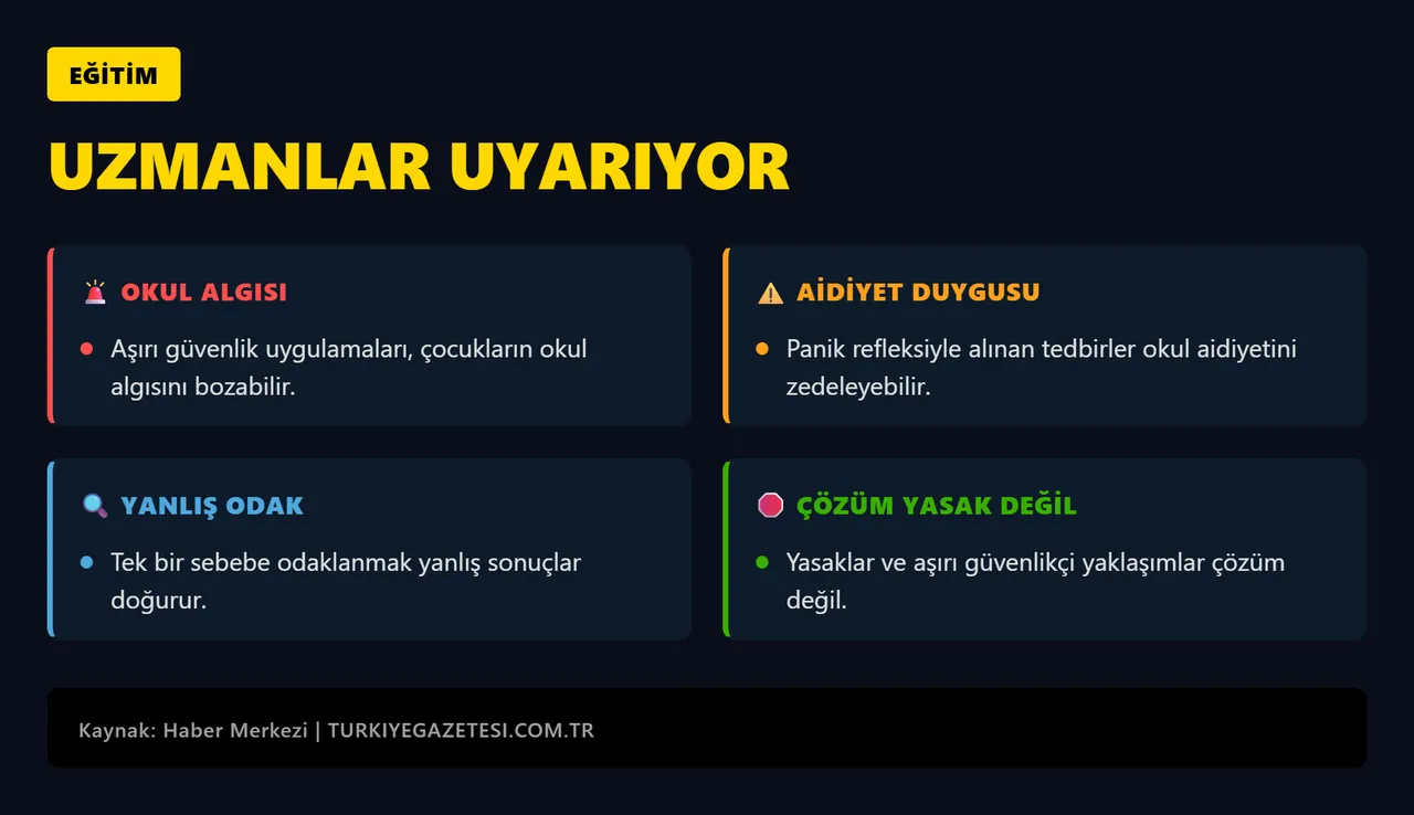 Her çocuk potansiyel suçlu değil! Uzmanlar 'aşırı güvenlikçi' yaklaşıma karşı uyarıyor
