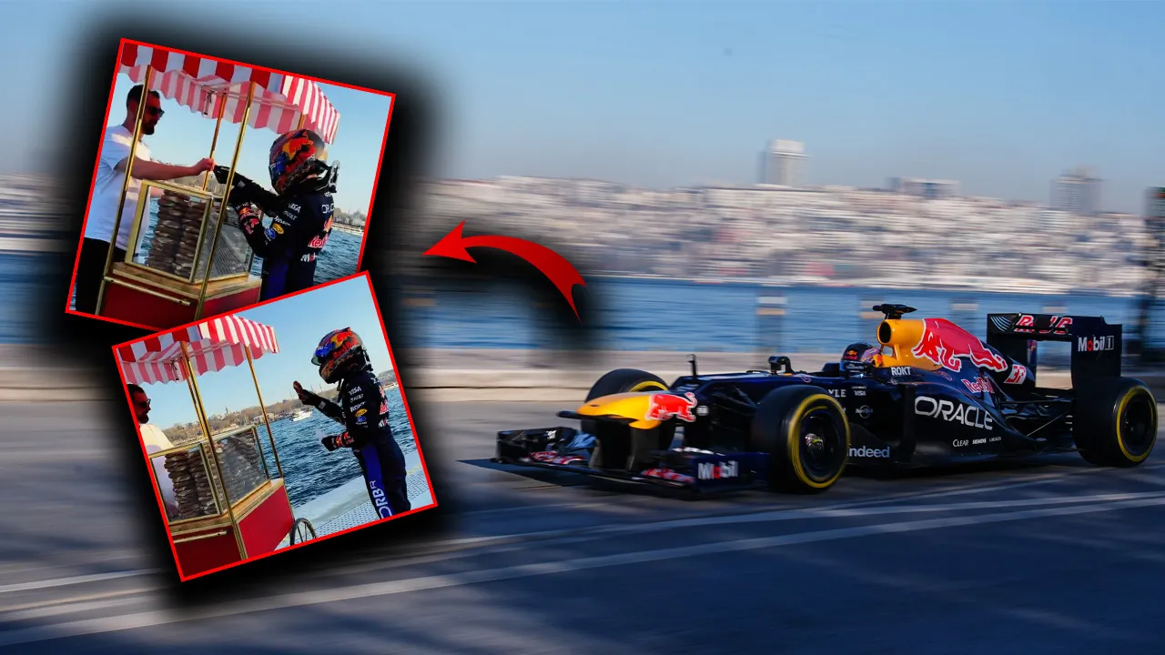 İstanbul sokaklarında F1 rüzgarı: Yuki Tsunoda'dan sürpriz 'simit molası'