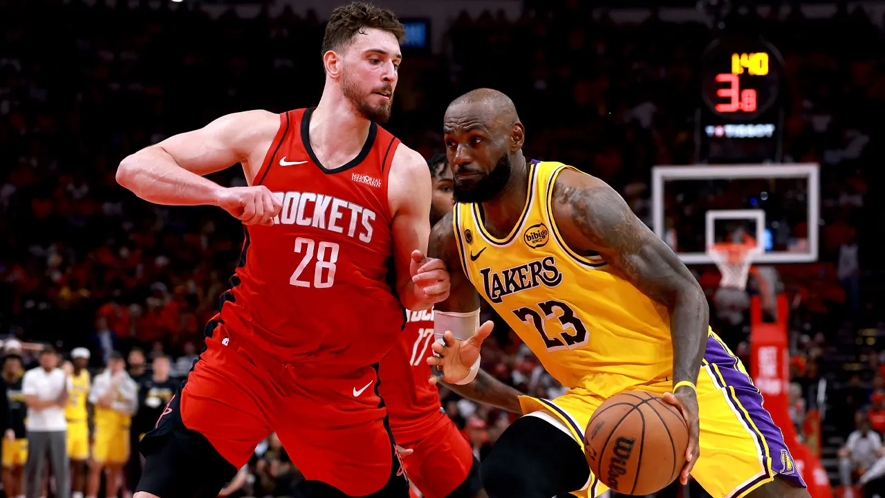 LeBron James damga vurdu, seri 3-0 oldu: Alperen Şengün'ün double-double'ı yetmedi