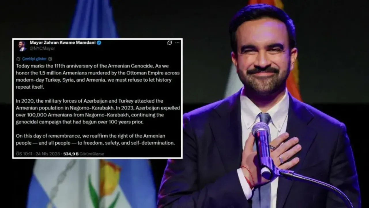 TÜRKİYE'Yİ HEDEF ALDI