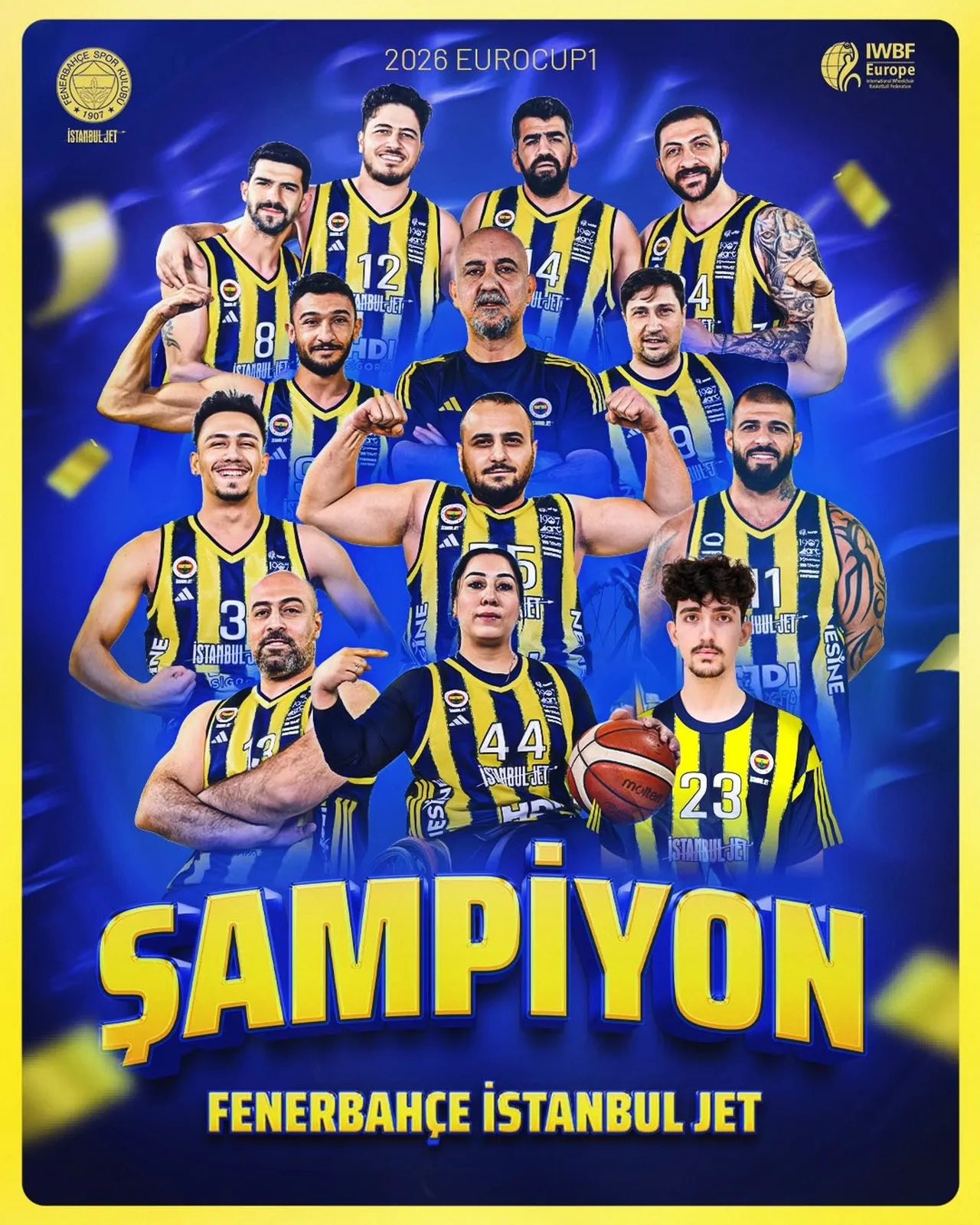 EuroCup 1 Finalleri'ndeki Türk derbisinde şampiyon Fenerbahçe oldu