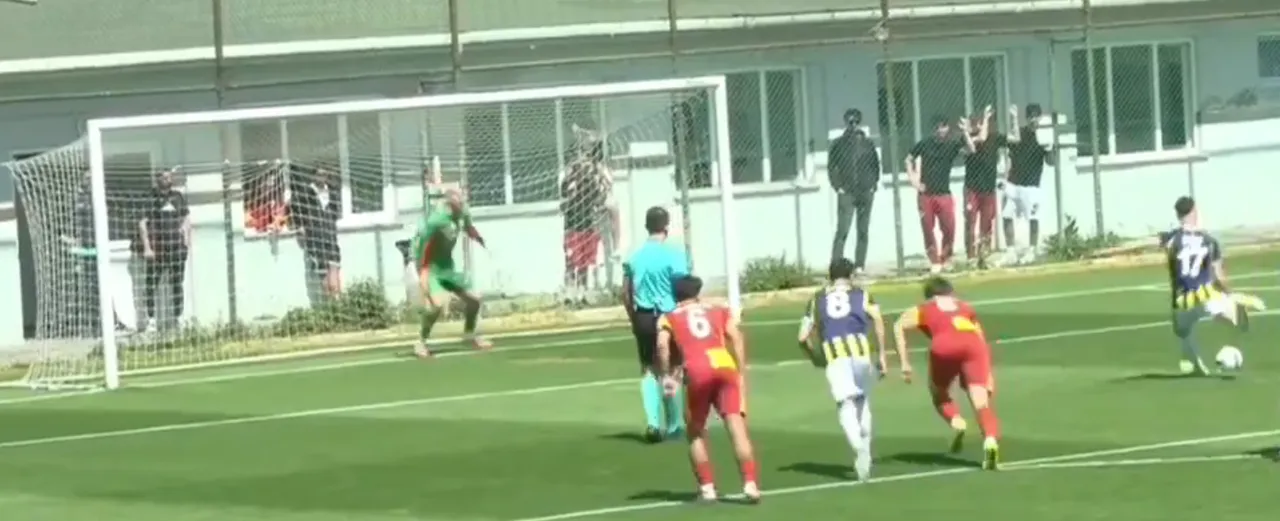 Penaltı vuruşunun yapıldığı an