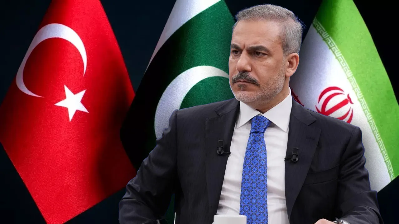 Hakan Fidan yine devrede! Türkiye, İran ve Pakistan'dan kritik görüşme! 