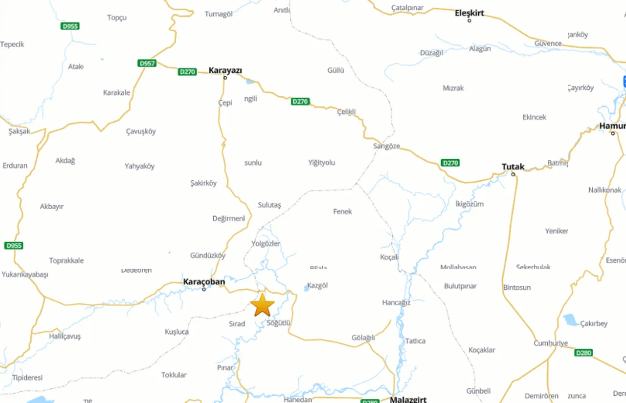 Muş'ta korkutan deprem! Bulanık 4.1 ile sallandı