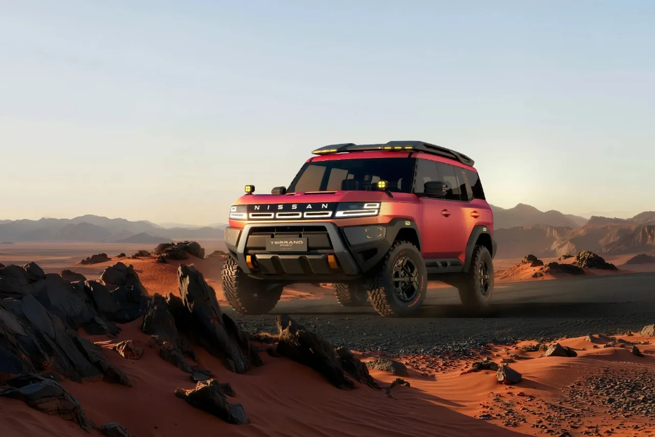 Nissan'dan Land Cruiser'a rakip: Terrano PHEV Concept tanıtıldı