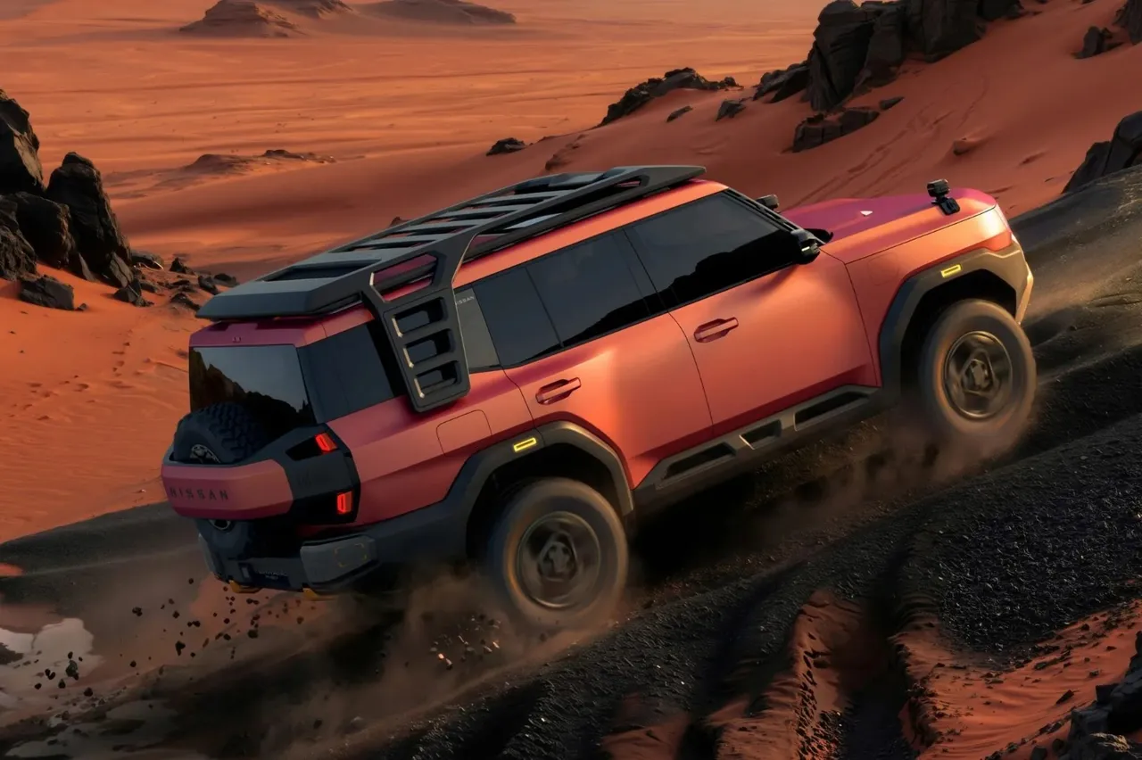 Nissan'dan Land Cruiser'a rakip: Terrano PHEV Concept tanıtıldı