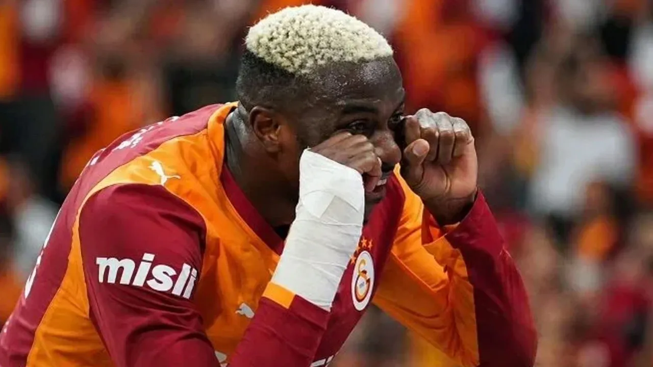 Osimhen'den Fenerbahçelileri kızdıran hareket