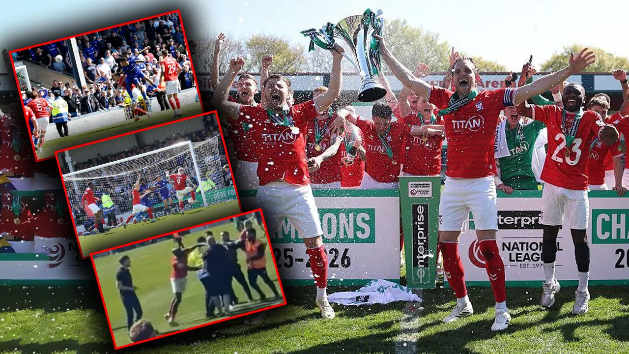 Uzatmalarda gelen kupa, bitişte yumruk skandalı: York City’den olaylı final