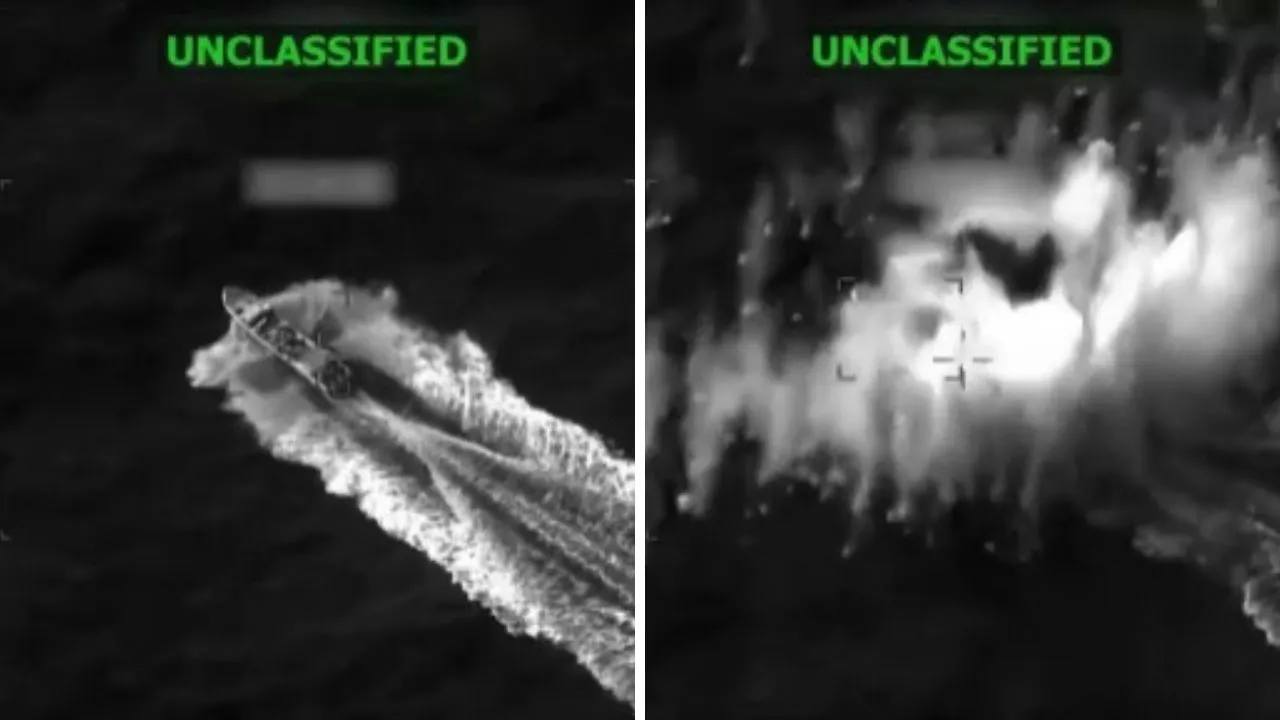 ABD uyuşturucu taşıyan tekneyi vurdu: 3 ölü