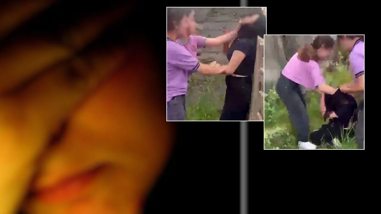 Akran zorbalığı sürüyor! Bir de kayda aldılar... Kızların acımasızlığı kamerada