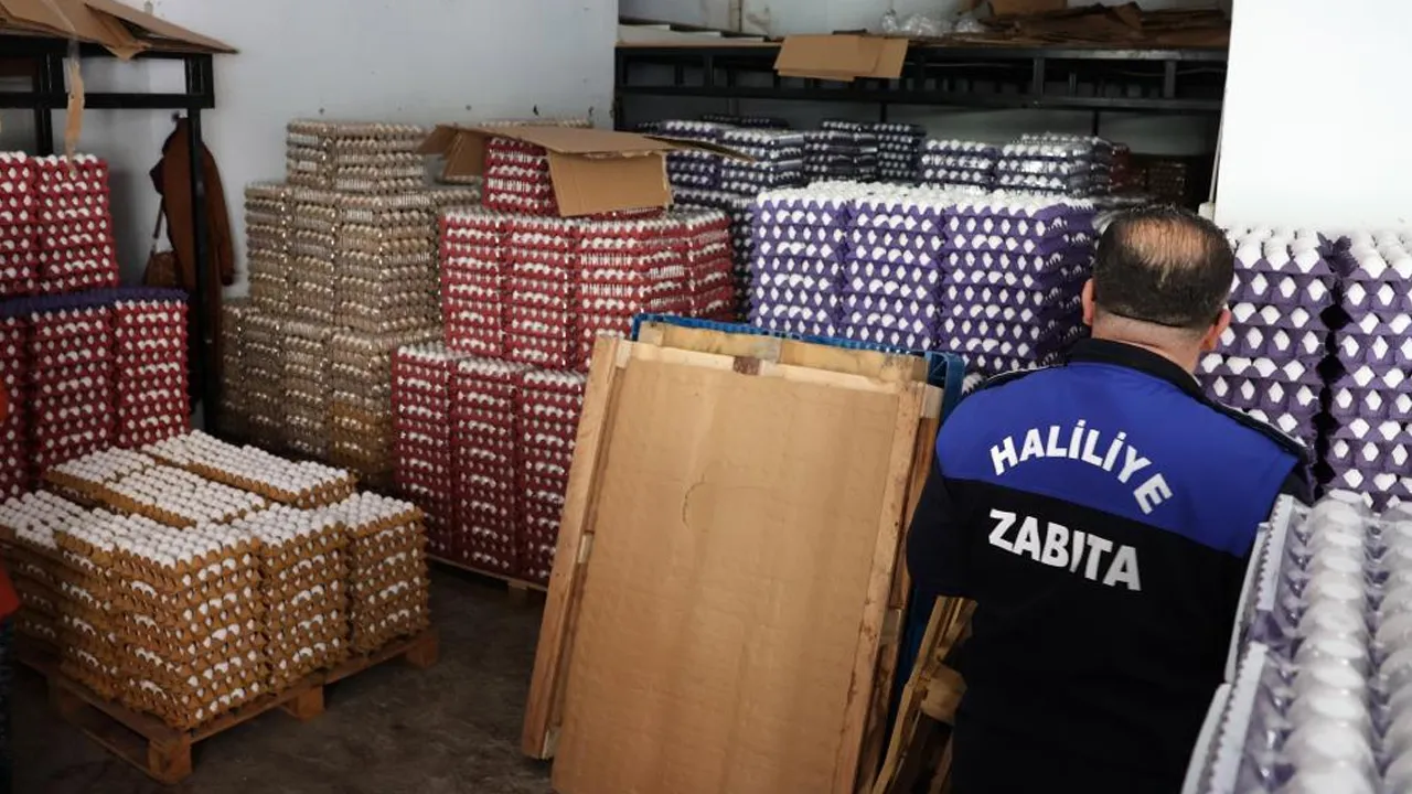 Az kalsın soframıza gelecekti! 5 bin koli yumurta imha edildi