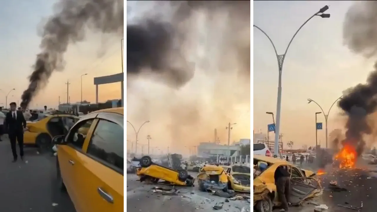 Kerkük’te korkunç kaza! Freni arızalanan TIR 37 aracı biçti, çok sayıda ölü ve yaralı var