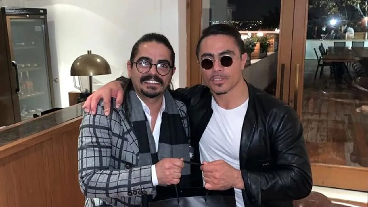 Özgür Gökçe ve ağabeyi Nusret Gökçe