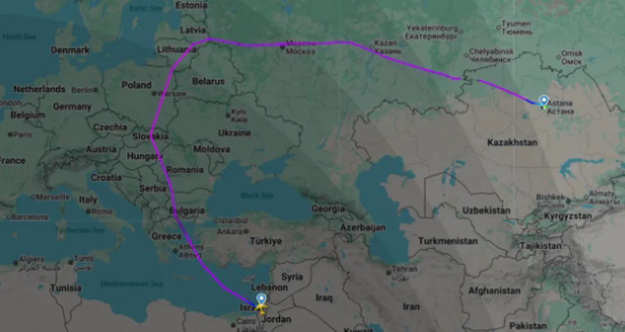 Kaynak: flightradar24