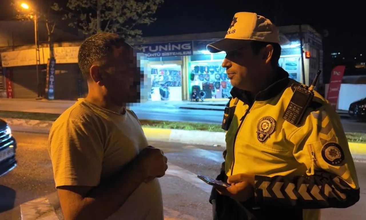 13 yaşındaki çocuk direksiyon başında yakalandı! Babadan pes dedirten savunma