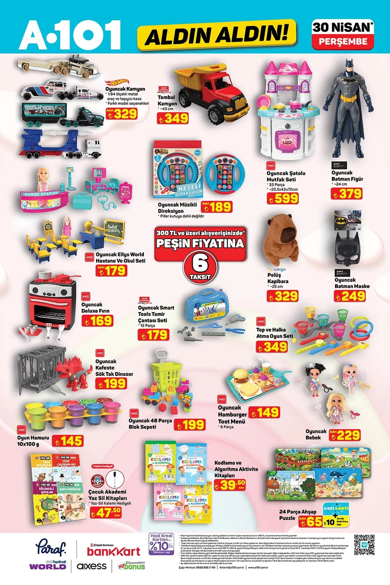 A101 aktüel kataloğu yenilendi! 30 Nisan A101'de hangi ürünler satışa çıkacak?