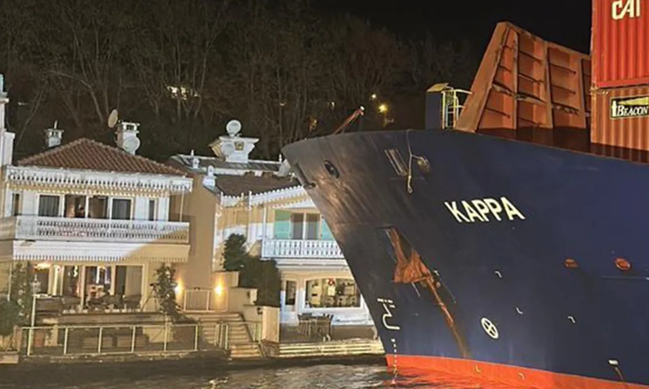 Dev gemi yalıya sürükleniyordu… Dikkat çeken Müge Anlı detayı